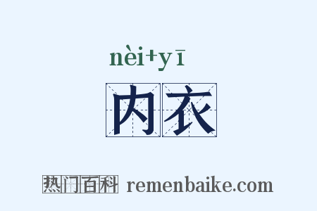 内衣是什么意思的图片
